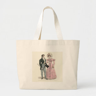 Grand Tote Bag Couple Mariage Antique 1823 Homme Femme Mode