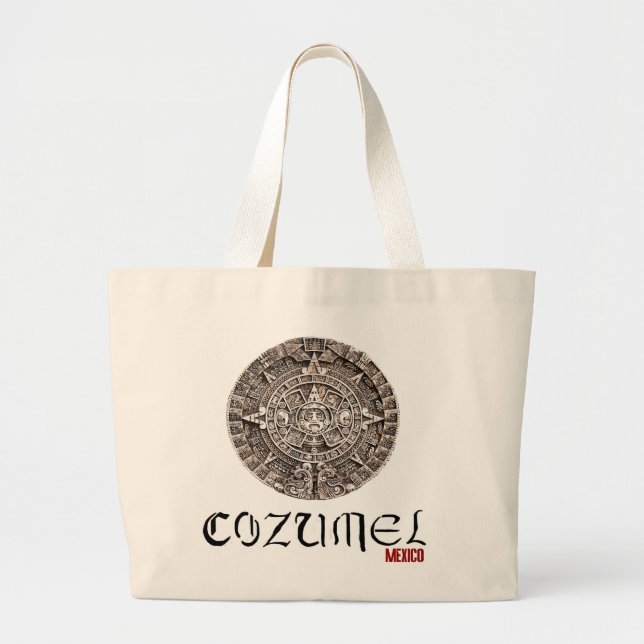 Grand Tote Bag Cozumel Mexique (Devant)