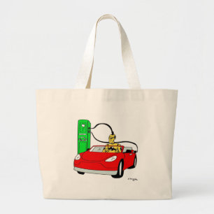 Grand Tote Bag Crash Test Dummy & Car Recharging