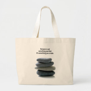 Grand Tote Bag Créer un jeu d'équilibre Fourre-tout