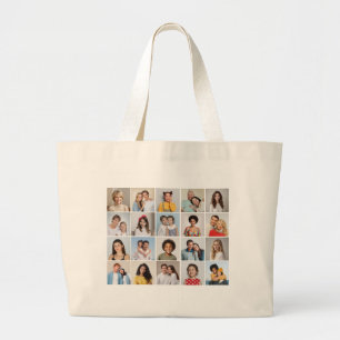 Grand Tote Bag Créez votre propre collection de photos 20