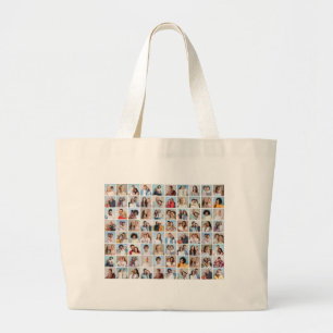 Grand Tote Bag Créez votre propre collection de photos 80