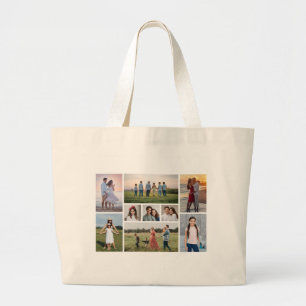 Grand Tote Bag Créez votre propre collection de photos 9
