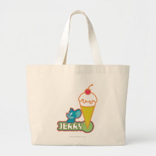 Grand Tote Bag Crème glacée de Jerry