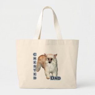 Grand Tote Bag Crête (poudre) Papa 4