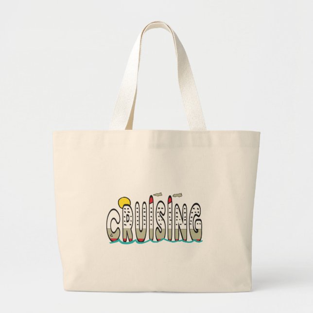 Grand Tote Bag Croisières (Devant)