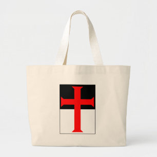 Grand Tote Bag Croix de Templar sur Beausant