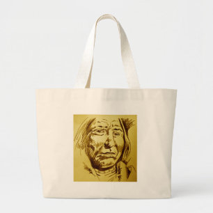 Grand Tote Bag Croquis en chef indien