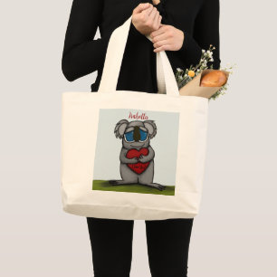 Grand Tote Bag Cute Ours Koala