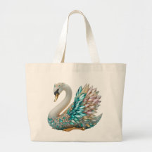 Cygne en Diamant Brillants Or Cristal Bling