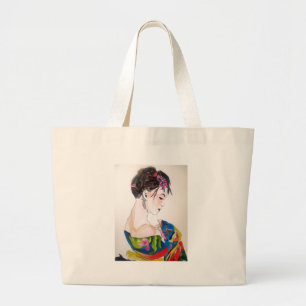 Grand Tote Bag Dame avec kimono