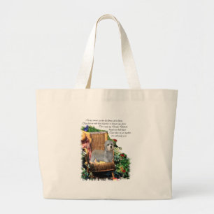 Grand Tote Bag Dandie Dinmont Terrier Cadeaux d'art