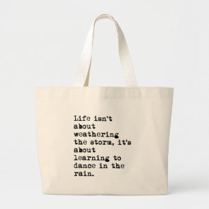 Grand Tote Bag Danse sous la pluie