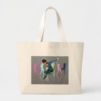 Grand Tote Bag Danser pour Joy Art