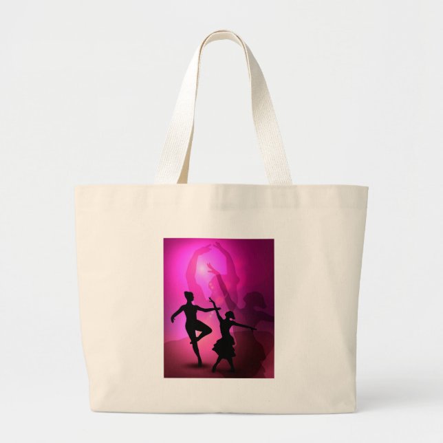 Grand Tote Bag Danseurs de ballet (Devant)