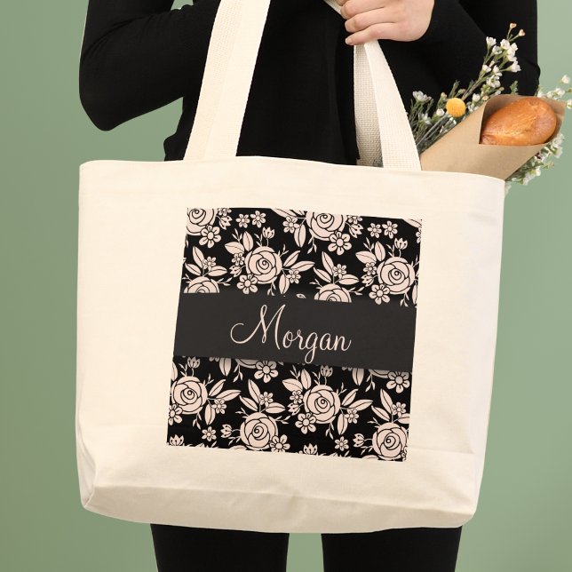 Grand Tote Bag Darling Roses (Créateur téléchargé)