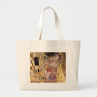 Grand Tote Bag ~ de Gustav Klimt le baiser