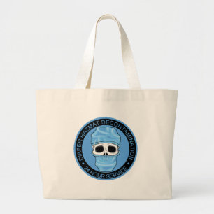 Grand Tote Bag Décontamination de Hazmat de couche-culotte