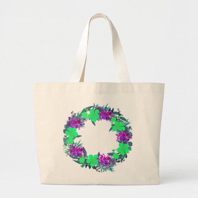 Grand Tote Bag Découvrez la polyvalence et le style de Zazzle (Devant)