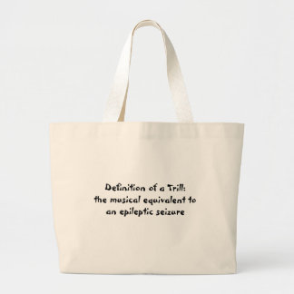 Grand Tote Bag Définition de trille