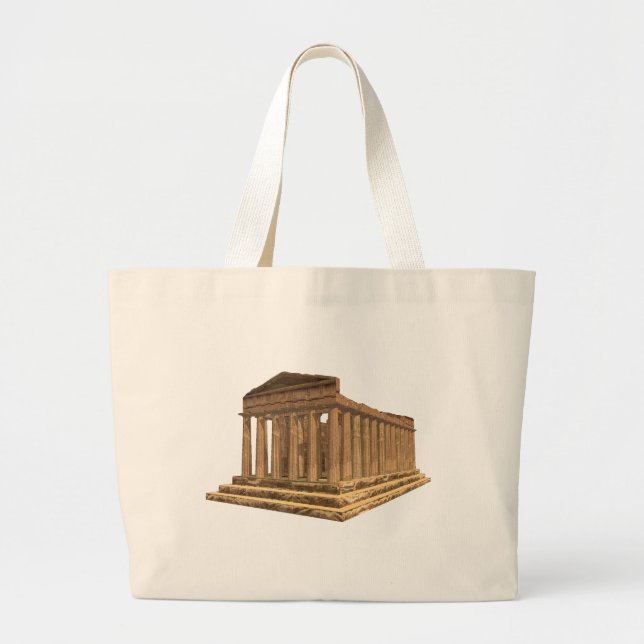 Grand Tote Bag Della Concordia de Tempio : Temple d'accord : (Devant)