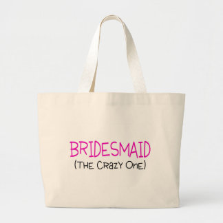 Grand Tote Bag Demoiselle d'honneur la folle