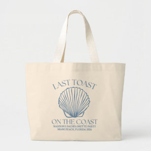 Grand Tote Bag Dernière Toast Fantaisiste sur la Côte Bleue