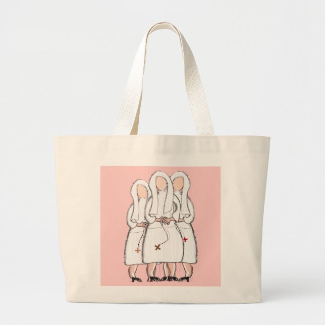 Grand Tote Bag Des Soeurs Dons "Trois Soeurs" (Devant)