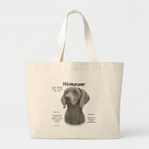 Grand Tote Bag Design historique Weimaraner