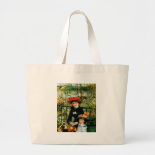 Grand Tote Bag Deux Sœurs sur la Terrasse par Renoir