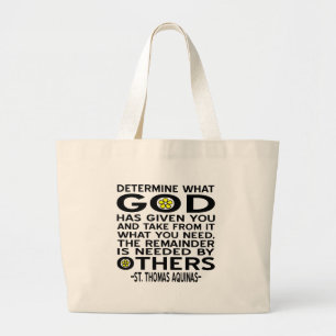 Grand Tote Bag Dieu a donné