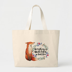 Grand Tote Bag dieux temps renards