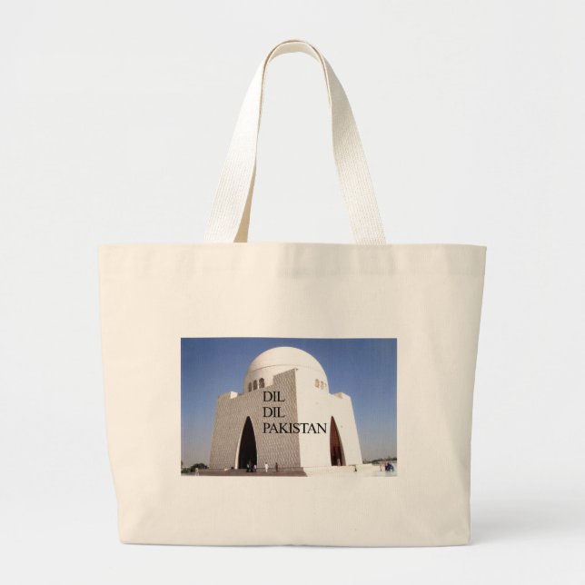 Grand Tote Bag Dil Dil Pakistan Hakuna Matata (Devant)