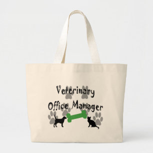 Grand Tote Bag Directeur de bureau vétérinaire