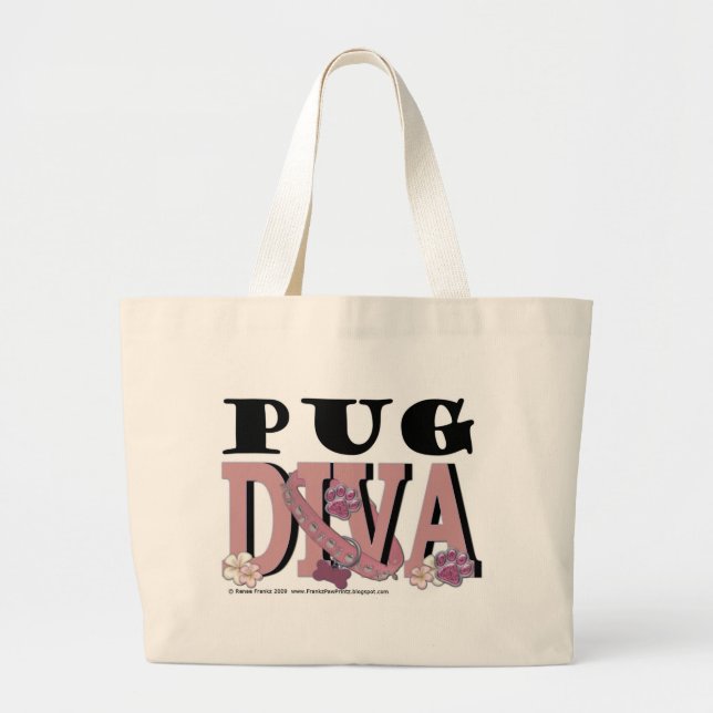 Grand Tote Bag DIVA de carlin (Devant)