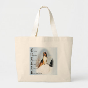 Grand Tote Bag Don Sable Rough Collie