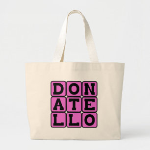 Grand Tote Bag Donatello, artiste de la Renaissance