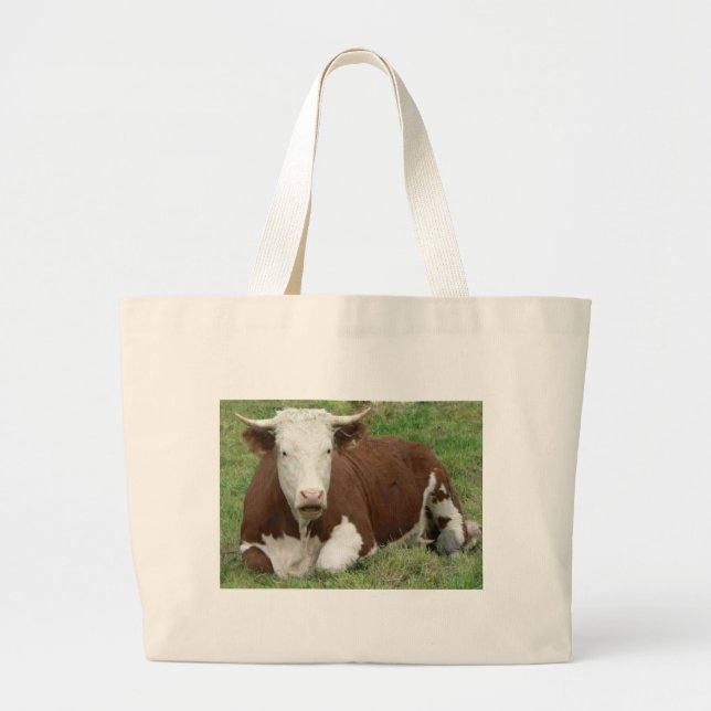 Grand Tote Bag Donnez-leur l'oiseau pour l'action de grâces (Devant)
