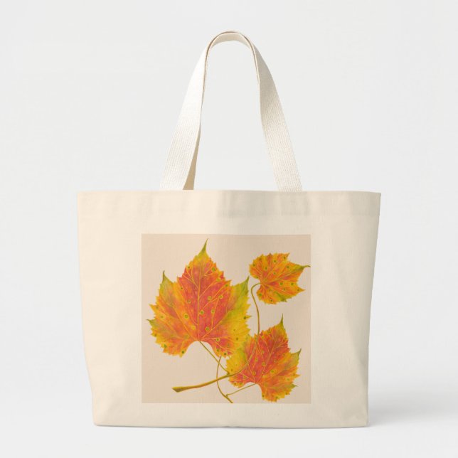 Grand Tote Bag Dotty Spotty Fall sur Jumbo Fourre-tout (Devant)