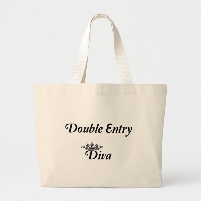 Grand Tote Bag Double Entry Diva (Devant)