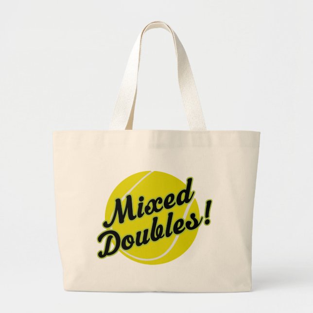 Grand Tote Bag Doubles mélangés (Devant)