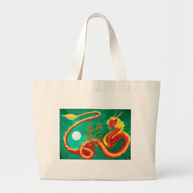Grand Tote Bag Dragon (Devant)