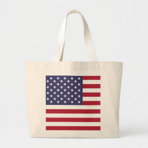 Grand Tote Bag Drapeau américain américain