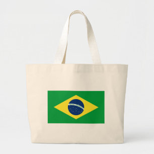 Grand Tote Bag drapeau brésilien