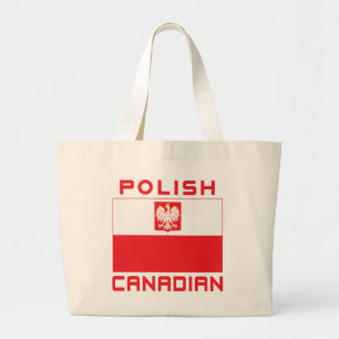 Grand Tote Bag Drapeau de Falcon de Pologne