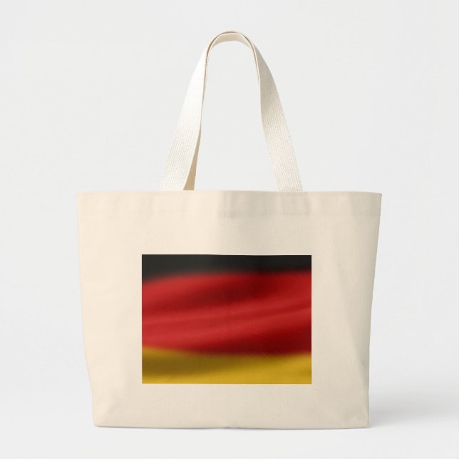 Grand Tote Bag Drapeau de l'Allemagne (Devant)