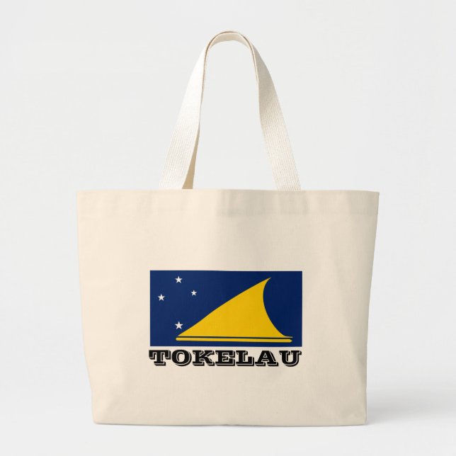 Grand Tote Bag Drapeau des Tokélaou (Devant)