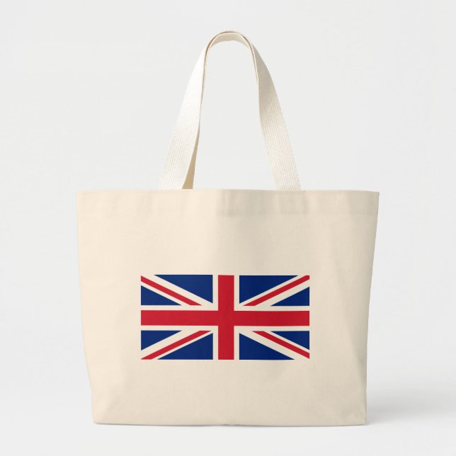 Grand Tote Bag Drapeau du Royaume-Uni (Devant)