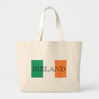 Grand Tote Bag Drapeau irlandais Irlande