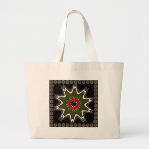 Grand Tote Bag Drapeau kényan couleurs Art Imprimer/graphique